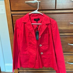 Talbot NWT Red jacket, grace fit